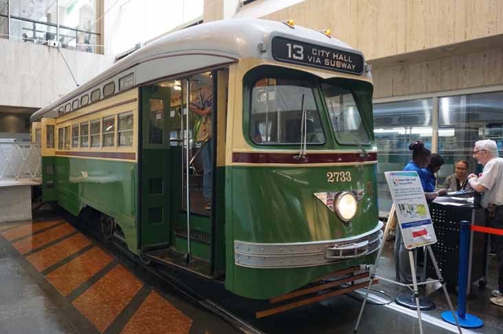 Philadelphia PCC Streetcar 2733